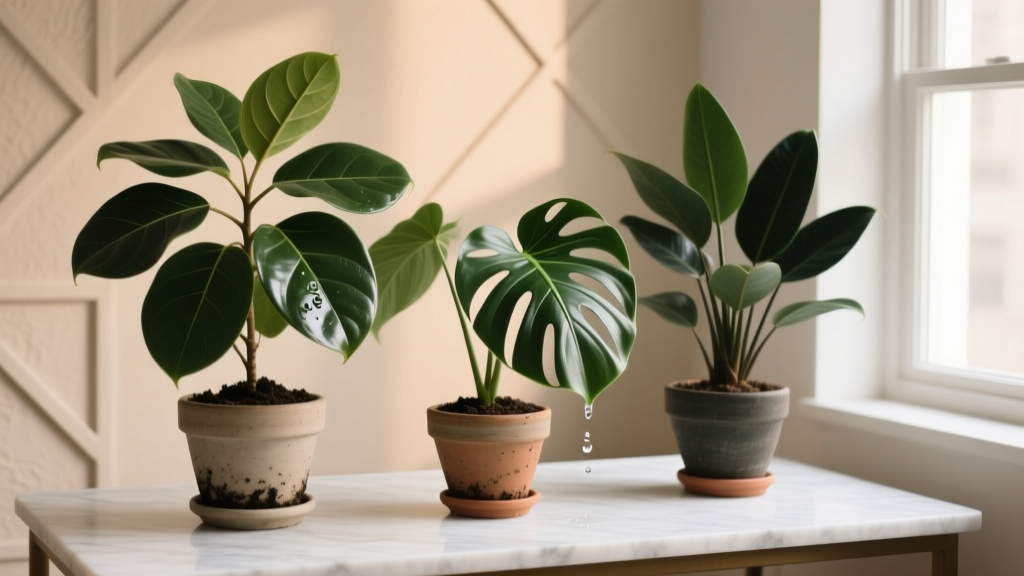 How to Grow How Much to Water Indoor Plants: The Exact Watering Formula Your Fiddle Leaf Fig, Monstera & ZZ Plant Are Begging For (No More Guesswork, Yellow Leaves, or Root Rot)