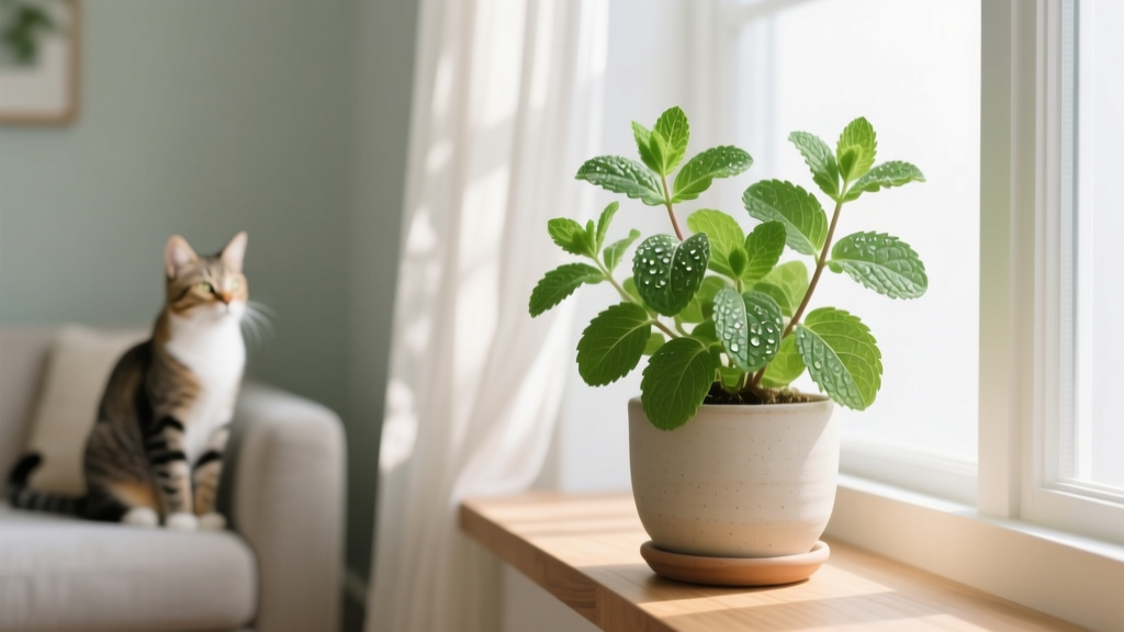 Is Mint Toxic to Cats? A Vet-Reviewed Indoor Mint Care Guide That Keeps Your Feline Safe—7 Non-Negotiable Steps to Grow Fresh Mint Indoors Without Risking Your Cat’s Health