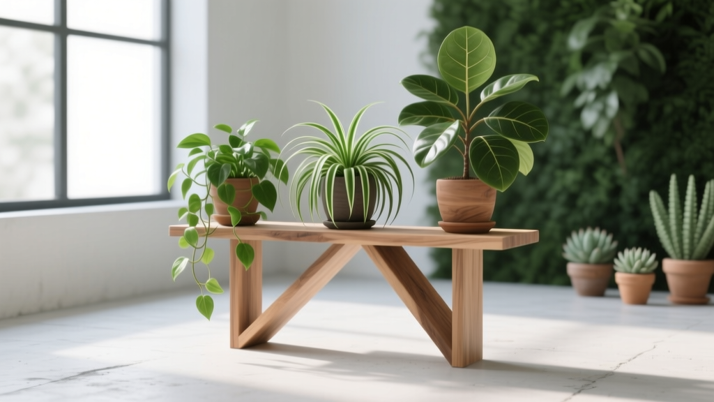 How to Make an Indoor Plant Stand in Under 90 Minutes: A Step-by-Step Minimal-Tool Guide That Actually Supports Fast-Growing Plants (No Power Tools, No Experience Needed)
