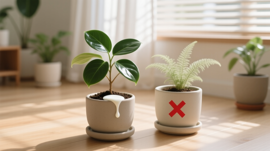 Stop Wasting Milk on Your Plants! The Truth About Pet-Friendly Indoor Plants That Actually Benefit from Milk—and Which Ones You Should NEVER Use It On (Vet-Approved Safety Guide)