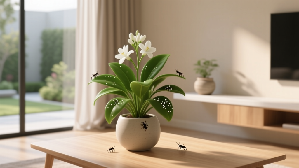 Flowering How to Get Rid of Fleas on Indoor Plants: 7 Vet-Approved, Non-Toxic Steps That Actually Work (No More Spraying Chemicals or Risking Your Pet’s Health)