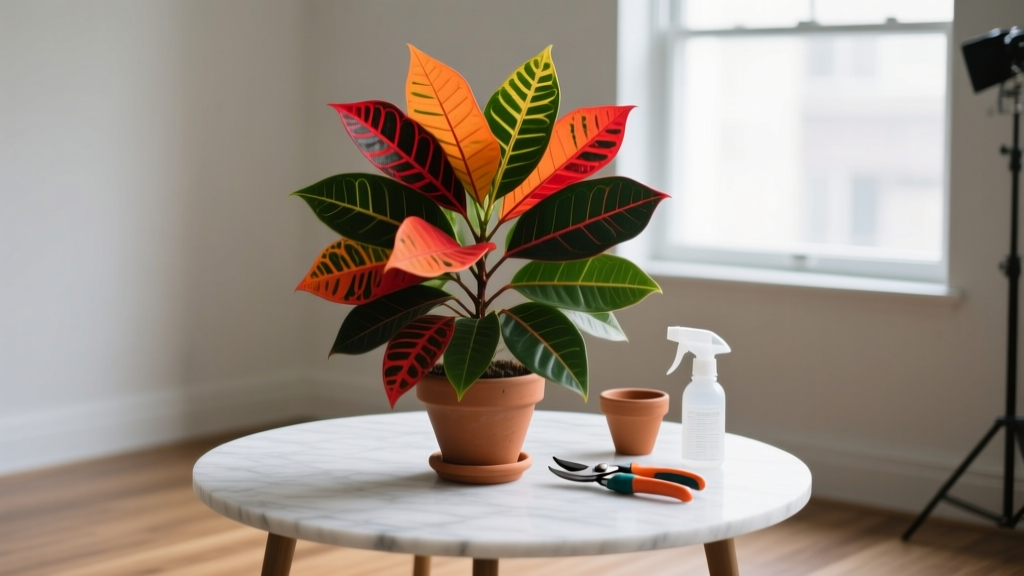 How to Care for Croton Plant Indoors from Cuttings: The 7-Step Mistake-Proof Guide That Saves Your Vibrant Leaves (No More Brown Edges or Leaf Drop!)