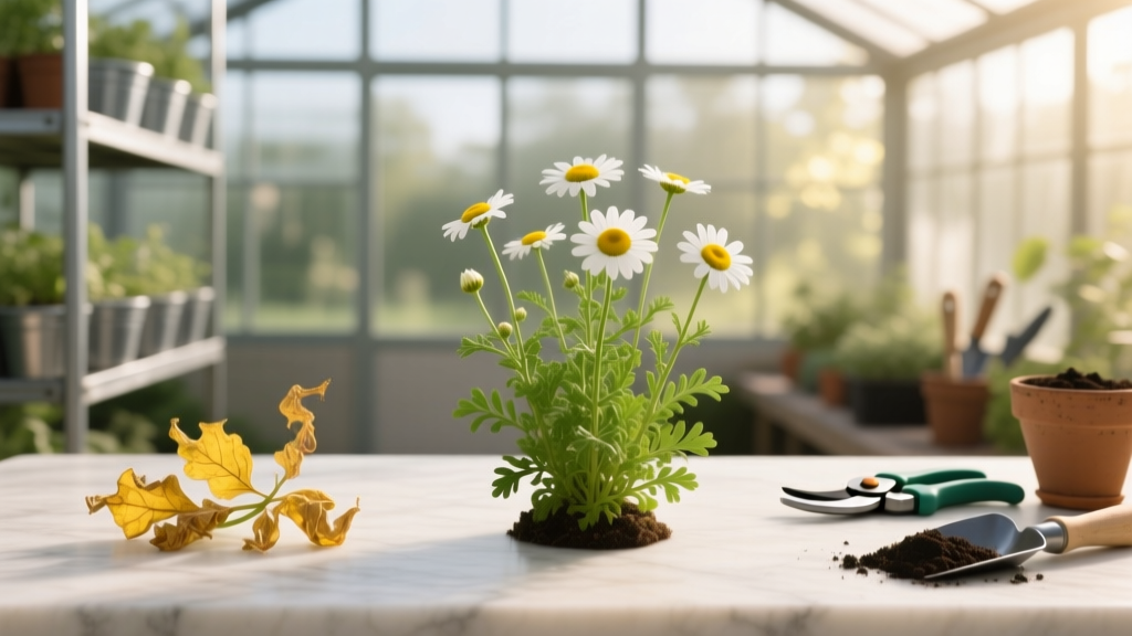 Stop Propagating Sick Chamomile: Why Yellow Leaves Mean Your Cuttings Will Fail — And Exactly What to Fix First (5-Step Rescue + Propagation Protocol)