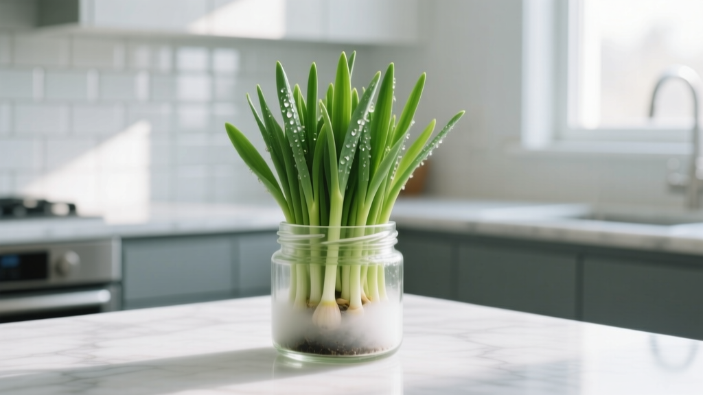 Yes, You *Can* Plant Sprouted Garlic Indoors in Bright Light—Here’s Exactly How to Grow Healthy Greens (Not Bulbs) in 14 Days Without Soil, Pots, or Expertise