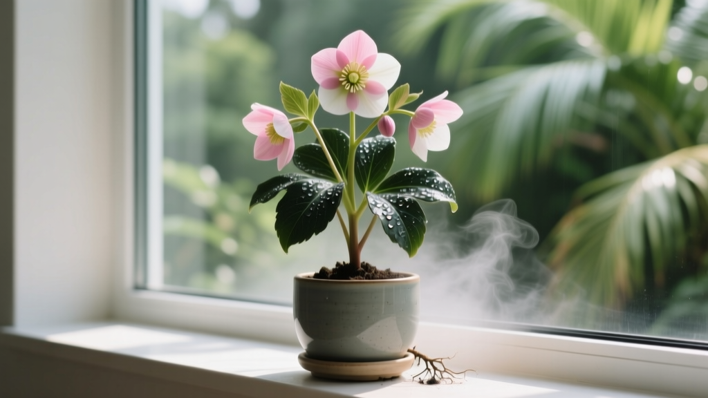 Can Hellebores Be an Indoor Plant in Tropical Climates? The Truth About Humidity, Light & Root Rot—Plus a 5-Step Survival Guide for Warm-House Growers