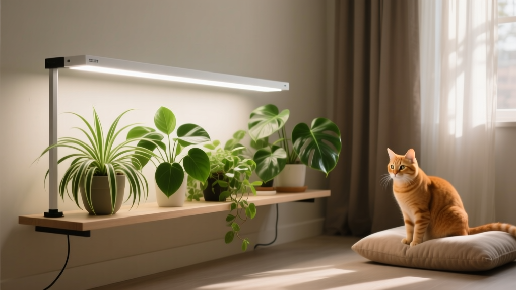 Toxic to Cats? Do Any Indoor Lights Help Plants Grow Safely? The Truth About LED Grow Lights, Cat-Safe Plants, and Avoiding Emergency Vet Visits — A Complete Care Guide You Can Trust