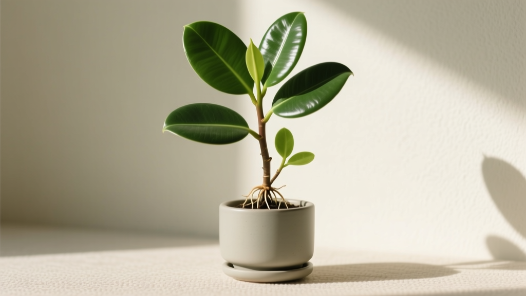 Stop Waiting Years: The Fast-Growing Mini Rubber Plant Propagation Method That Actually Works in 10–14 Days (No Rooting Hormone Needed)