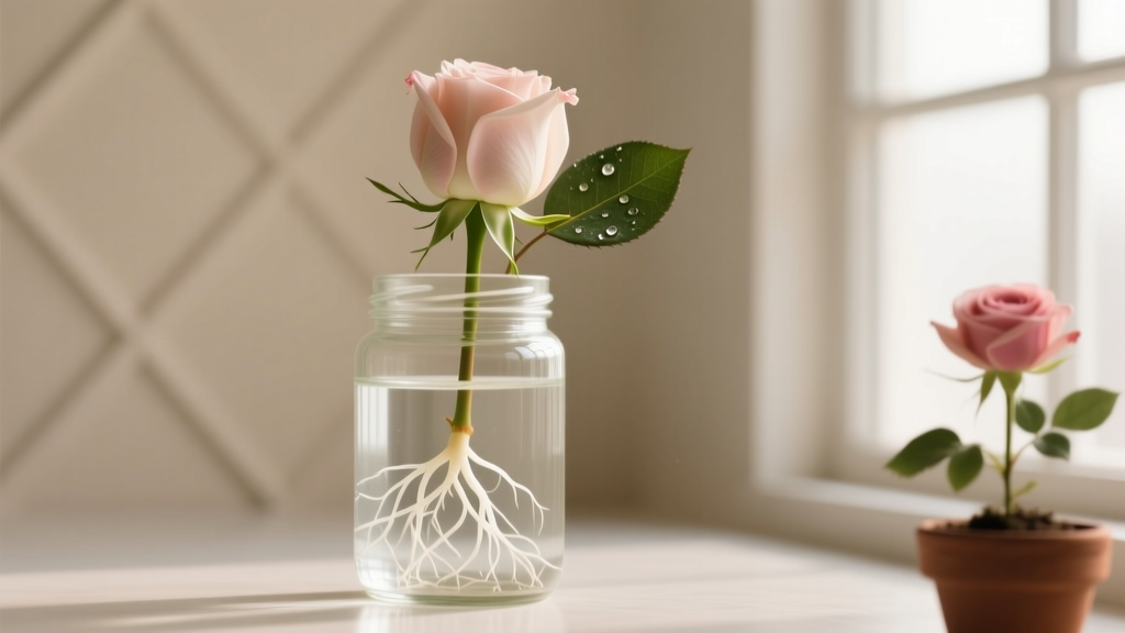 Small How to Propagate Rose Plant in Water: The Truth About Rooting Cuttings (Spoiler: It Works—but Only With These 5 Exact Steps, Not the 'Just Stick & Wait' Myth)