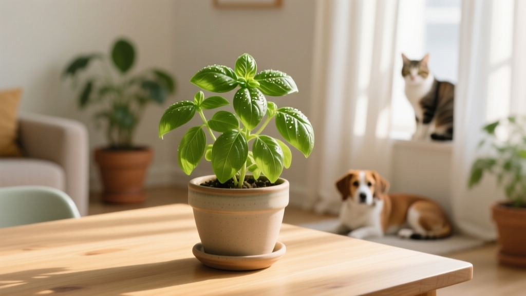 Pet Friendly How Long Will a Basil Plant Last Indoors? The Truth About Lifespan (Most Last Just 4–6 Months—Here’s How to Double It Without Toxic Risks to Your Dog or Cat)