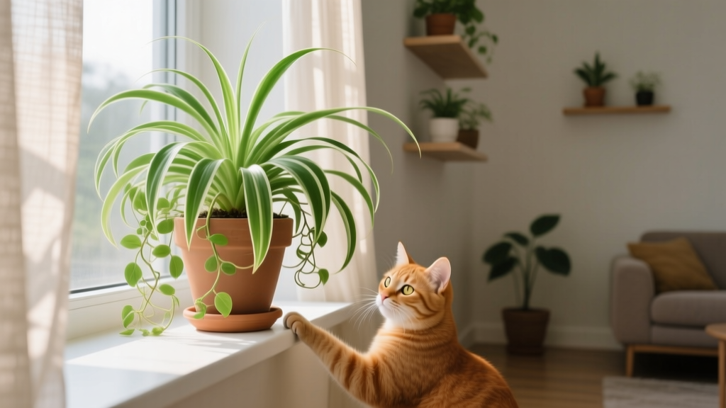 Spider Plants and Cats: Safe Indoor Guide (2026)