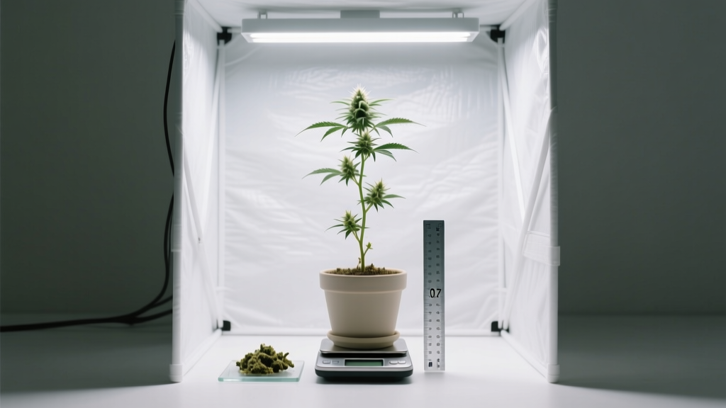 How Much Weed From One Indoor Plant Under $20?