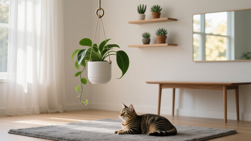 Toxic to Cats? How to Water Hanging Plants Indoors Without Risk: A Vet-Approved 7-Step System That Protects Your Feline + Keeps Your Plants Thriving (No More Dripping, No More Panic)