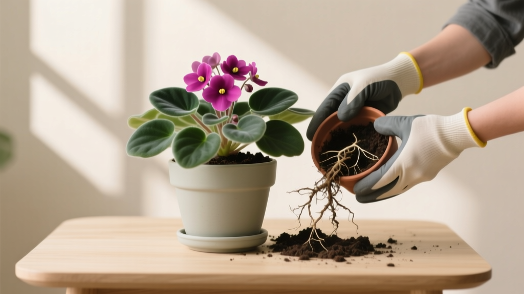 Is African Violet Indoor or Outdoor Plant Repotting Guide: The 7-Step Repotting Ritual That Prevents Root Rot, Boosts Blooms by 300%, and Works Even If You’ve Killed 5 Violets Before