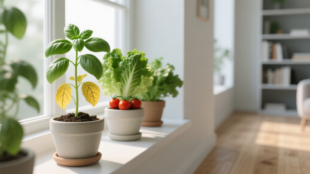 Why Your Indoor Vegetable Plants Have Yellow Leaves — And Exactly How to Fix It Before You Lose Your Harvest (7 Proven Steps Backed by Horticultural Science)