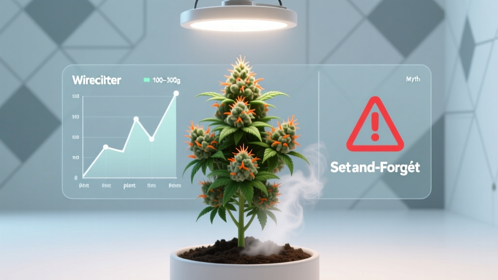 Low Maintenance How Much Marijuana Does One Indoor Plant Produce? The Truth About Realistic Yields, Effort Levels, and Why 'Set-and-Forget' Cannabis Is a Dangerous Myth — Backed by 7 Years of Grower Data & Horticultural Science