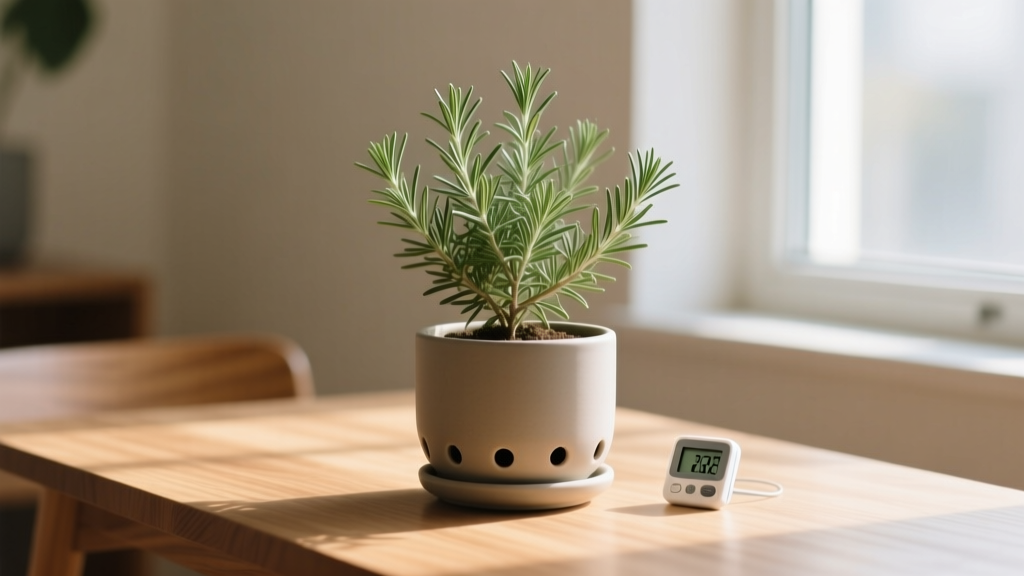 How Often Should I Water My Indoor Rosemary Plant? The Truth Is: Overwatering Kills 78% of Indoor Rosemary — Here’s the Exact Schedule (Based on Light, Pot Size & Season)