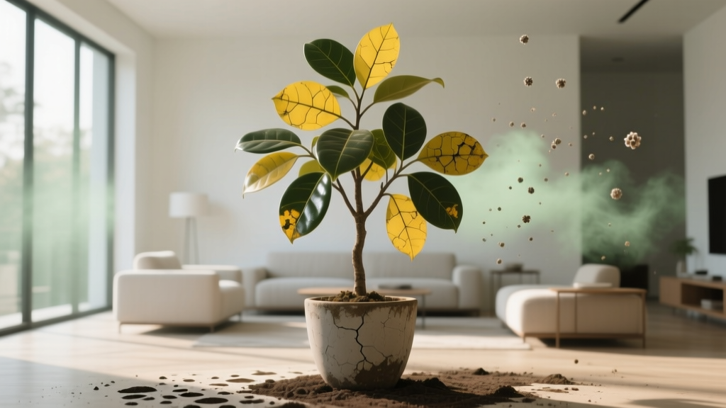 What Kind of Fake Plants Are Not Safe for Indoor Use When They Develop Yellow Leaves? — The Hidden Risks No One Talks About (Lead Paint, Off-Gassing & Microplastic Dust Explained)