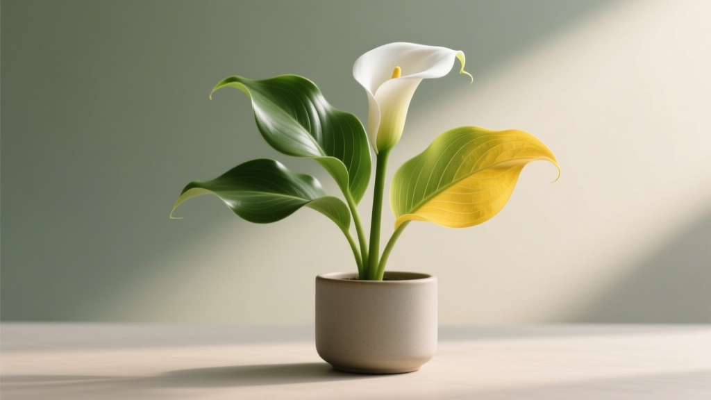 How to Look After a Calla Lily Indoor Plant With Yellow Leaves: 7 Science-Backed Fixes That Stop Chlorosis in 3–10 Days (Not Just ‘Water Less’—Here’s What Actually Works)