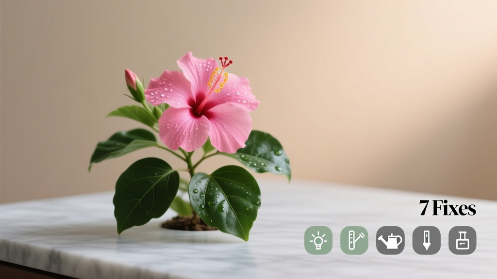 Why Your Indoor Hibiscus Isn’t Growing (And Exactly 7 Fixes That Work—Backed by Horticultural Science, Not Guesswork)