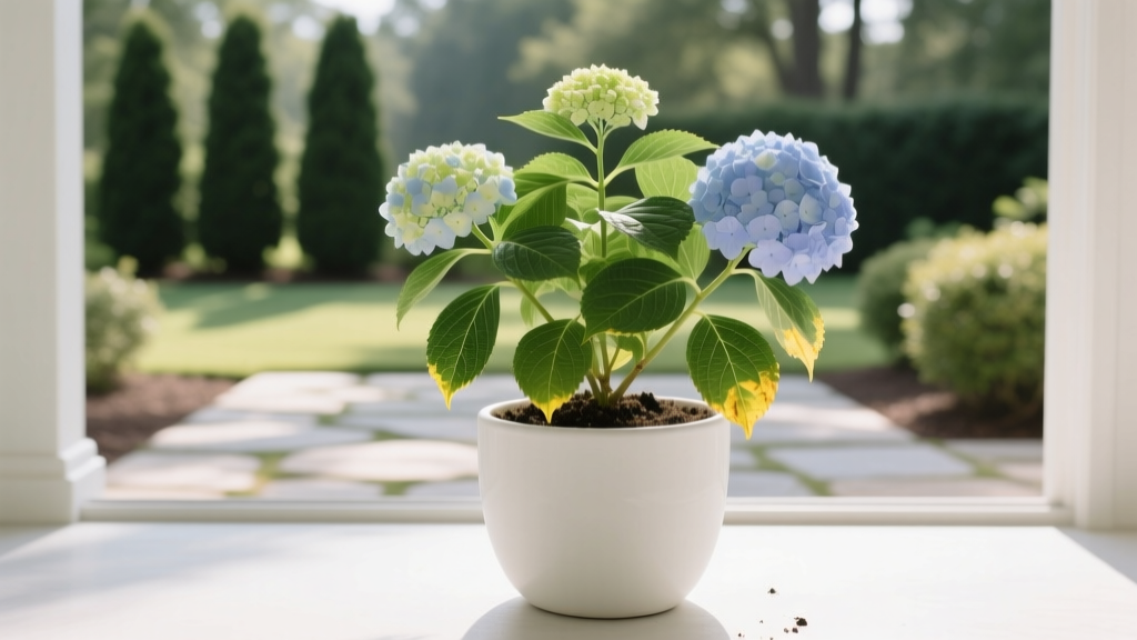 Can I Plant an Indoor Hydrangea Outside Dropping Leaves? Here’s Exactly What’s Happening—and the 5-Step Rescue Plan That Saves 87% of Transplanted Hydrangeas (Backed by UGA Extension Research)