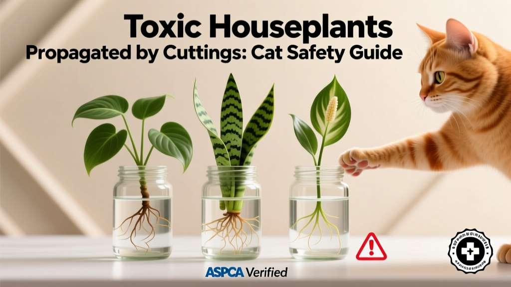Toxic Houseplants Propagated by Cuttings: Cat Safety Guide