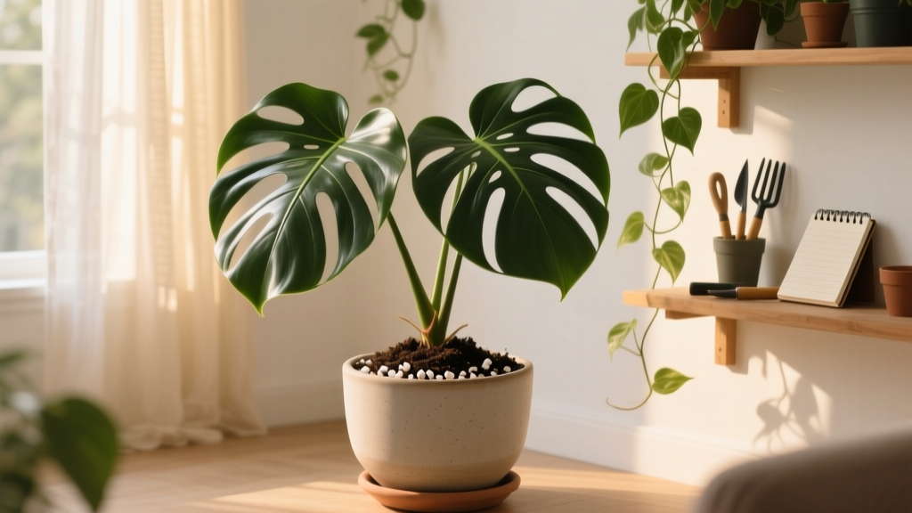 The Monstera Soil Mix Myth You’re Believing Right Now — Why ‘Just Any Potting Soil’ Is Causing Root Rot, Yellow Leaves, and Stunted Growth (and Exactly What to Mix Instead)
