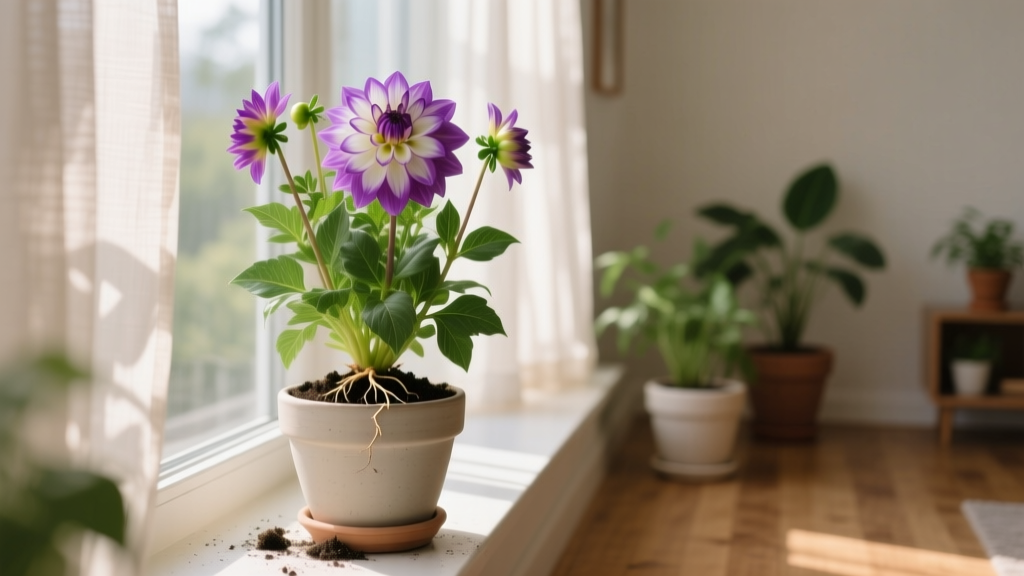 Can Dahlias Be Indoor Plants? The Truth About Repotting—Plus a Step-by-Step Guide That Actually Works (No Root Rot, No Wilting, Just Blooms All Winter)