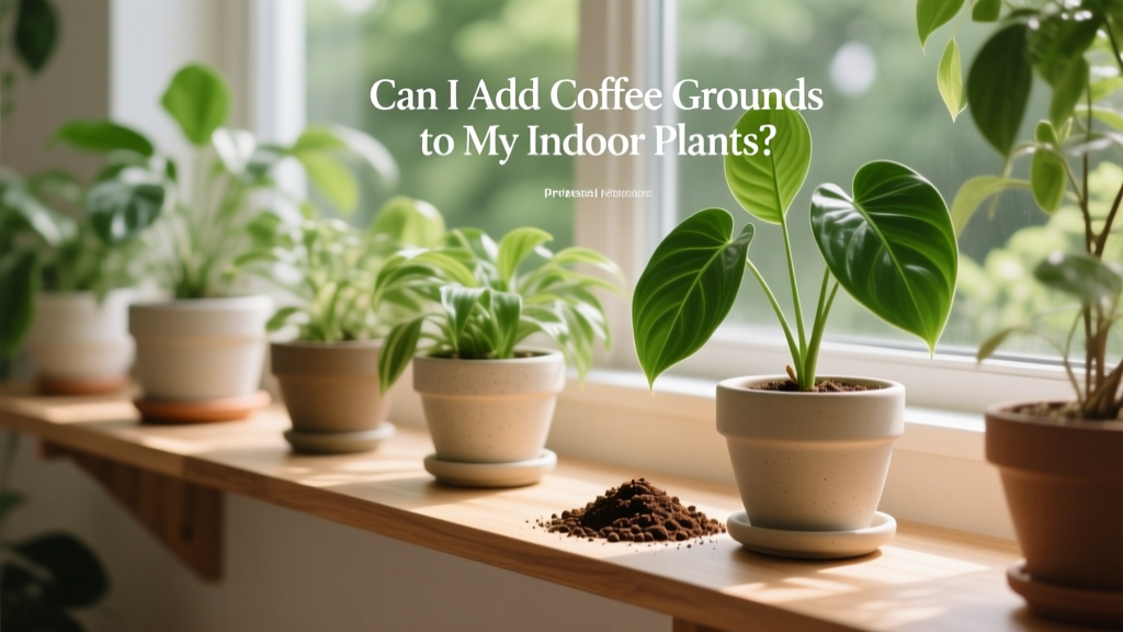 Can I Add Coffee Grounds to My Indoor Plants for Beginners? The Truth About Acidity, Nitrogen, and Root Rot — What Every New Plant Parent *Actually* Needs to Know Before Sprinkling That First Scoop