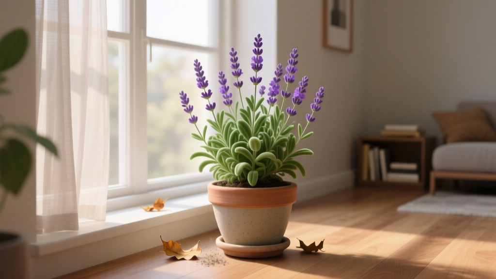 Can I Have a Lavender Plant Indoors Dropping Leaves? 7 Science-Backed Fixes That Stop Leaf Drop in 48 Hours (Most Fail at #3)