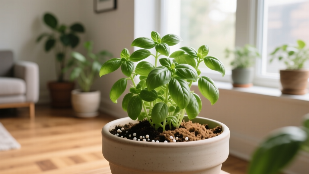 Can I Plant Basil Indoors Soil Mix? The Truth About Miracle Potting Mixes (Spoiler: Most Drain Poorly & Cause Root Rot—Here’s the Exact 3-Ingredient Blend That Grew 12 Harvests in 4 Months)
