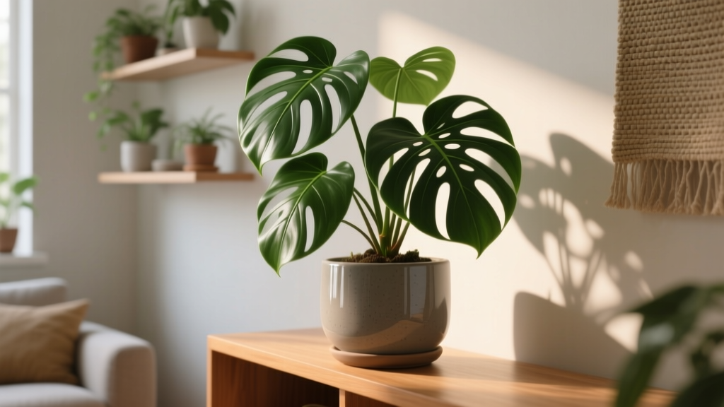 Can Monstera Deliciosa Live in Low to No Light? The Truth About Its Light Limits + A Stress-Free Repotting Guide for Dim Spaces (No Root Rot, No Guesswork)
