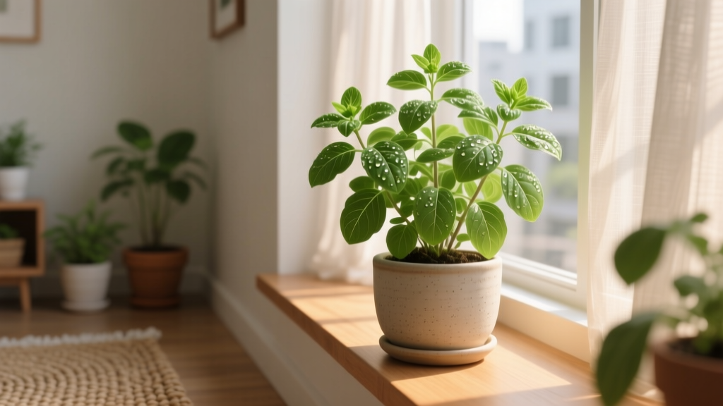 Can Tulsi Plant Grow Indoors Watering Schedule: The Exact 7-Day Indoor Watering Rhythm That Prevents Root Rot & Boosts Holy Basil Vitality (Even in Low-Light Apartments)