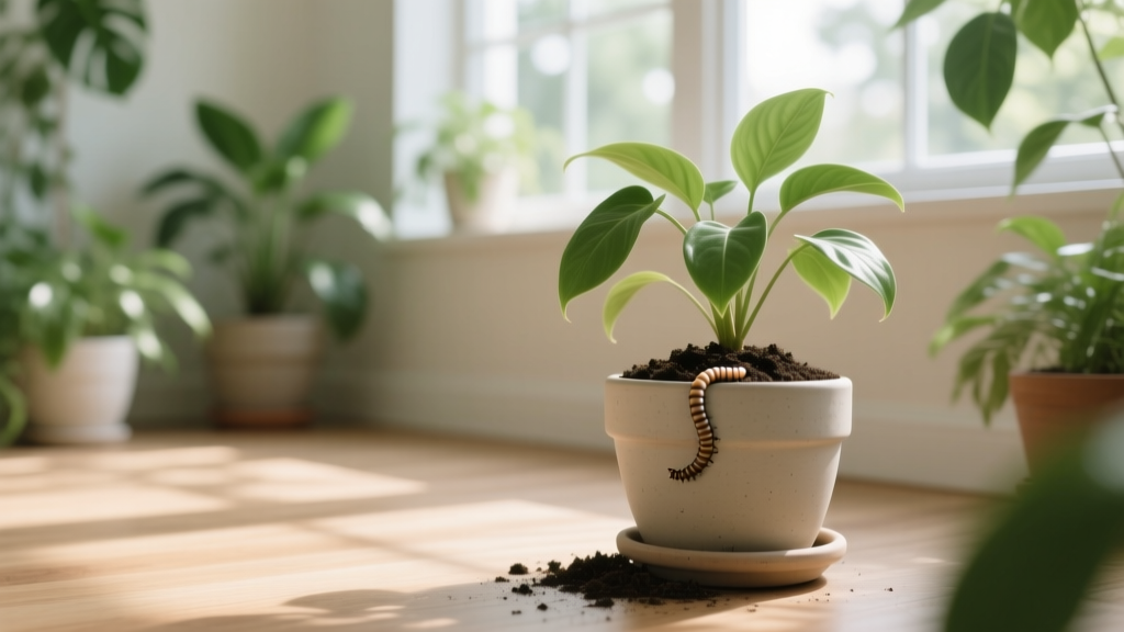 Can you bring soil with worms inside for indoor plants? Here’s what horticulturists *actually* say — plus 5 safer, worm-free alternatives that boost root health without the crawl factor.
