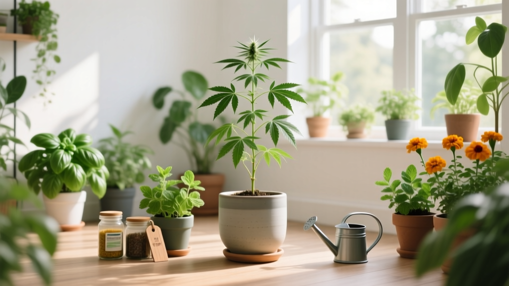 Can You Do Companion Planting for Cannabis Indoors? The Truth About Fertilizer Synergy, Root Zone Chemistry, and Why Most Growers Waste Nutrients (A Realistic Indoor Guide)
