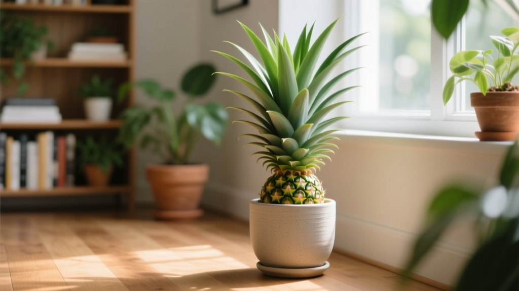 Can You Grow a Pineapple Plant Indoors Fertilizer Guide: The Exact NPK Ratios, Timing, and Organic Alternatives That Actually Work (No More Yellow Leaves or Stunted Growth)