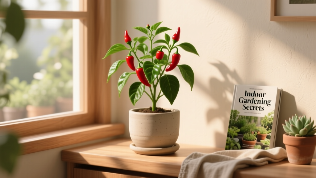 Yes, You Can Grow Chilli Plants Indoors Under $20 — Here’s Exactly How (No Grow Lights, No Fancy Gear, Just Real Results from My 37-Pot Apartment Garden)