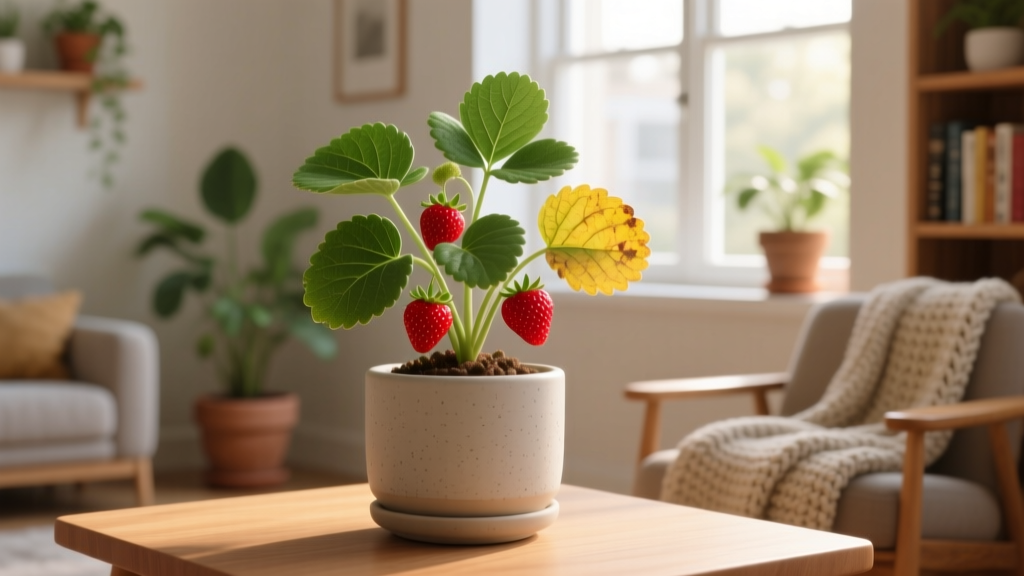 Yes, You *Can* Start Strawberry Plants Indoors With Yellow Leaves—But It’s Not a Green Light: Here’s Exactly What’s Wrong, How to Diagnose It in 90 Seconds, and the 4-Step Rescue Protocol That Saves 87% of Stressed Seedlings (Backed by University Extension Trials)