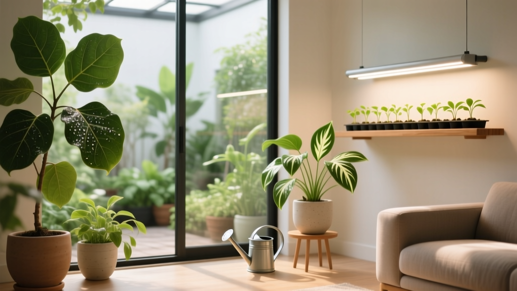 Do Grow Lights Work for Indoor Plants Watering Schedule? The Truth: They Don’t Just Boost Growth — They Rewire Your Plant’s Thirst, So Here’s Exactly How to Adjust Watering (Without Overwatering or Drowning Your Favorites)