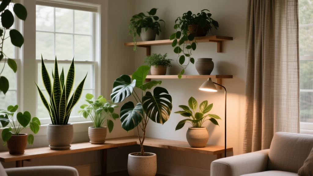 Do Indoor Plants Like Halogen Lighting in Low Light? The Truth About Heat, Spectrum, and Why Most Houseplants Actually Suffer (Not Thrive) Under Halogen Bulbs — Here’s What to Use Instead