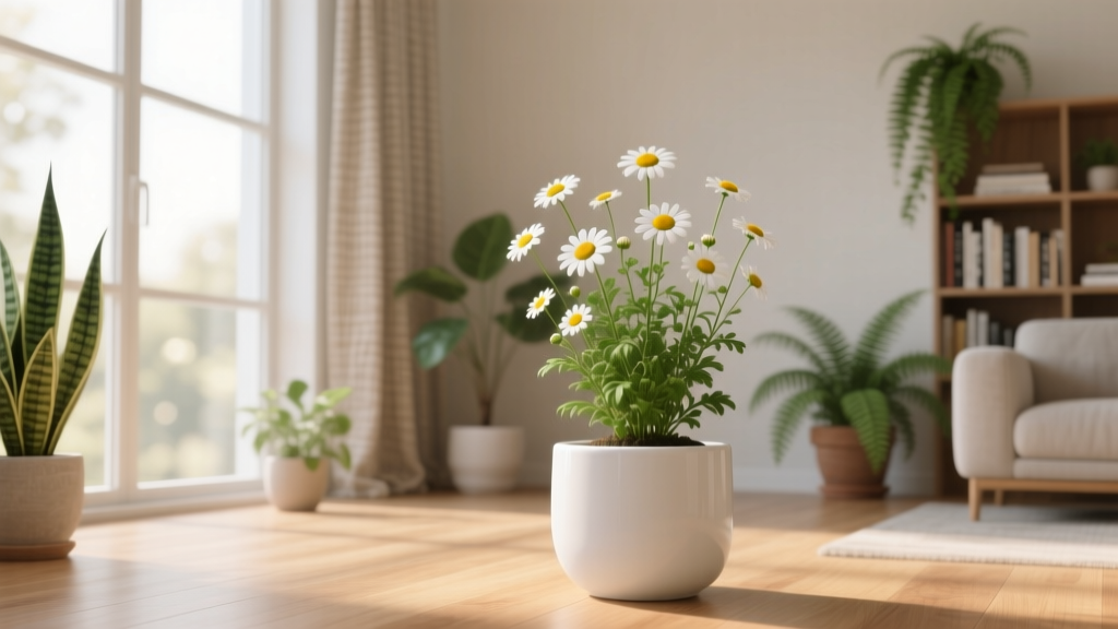Yes, You *Can* Keep Chamomile Plants Indoors — Here’s the Exact Light, Water & Potting Routine That Prevents Leggy Stems, Dropping Leaves, and Sudden Death (Even for Beginners)