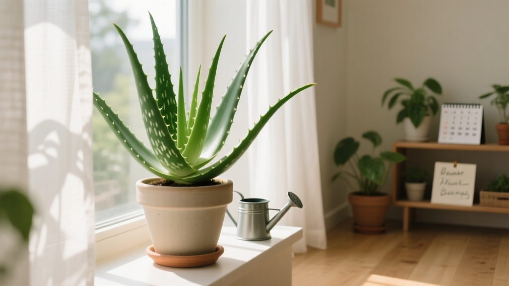 Stop Drowning or Starving Your Aloe Vera: The Exact Watering & Feeding Schedule You Need for Thriving Indoor Plants — No Guesswork, No Rot, Just Reliable Growth