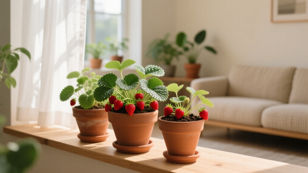 You Don’t Need a Garden to Grow Strawberries — Here’s the Exact Easy Care How to Plant Strawberry Indoor Method That Works in Apartments, Dorms & Small Spaces (Even With Low Light & No Green Thumb)
