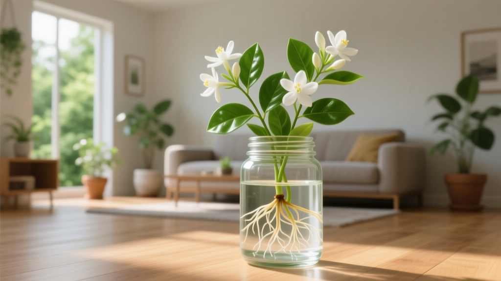 Stop Wasting Cuttings! The Only 4-Step Water Propagation Method for Jasmine That Actually Works (No Rot, No Guesswork, Just Roots in 10–14 Days)