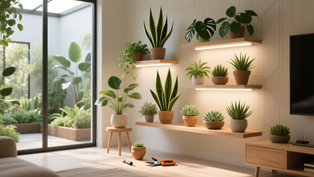 Easy Care What Indoor Plants Need Grow Lights: The 5-Minute Lighting Checklist That Saves Your Snake Plant, Pothos & ZZ Plant From Leggy Death — No More Guesswork, Just Green Confidence