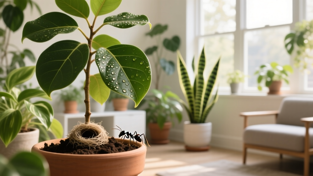 Do ants nest inside indoor plants? Yes—especially fast-growing ones—and here’s exactly how to spot hidden colonies, stop them from spreading to your kitchen, and prevent reinfestation without harsh chemicals in under 72 hours.