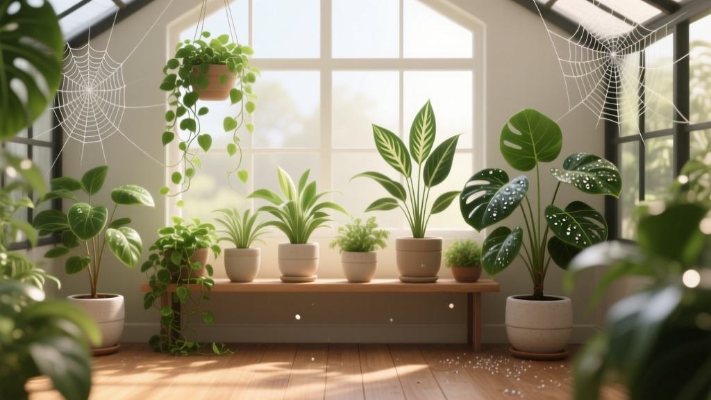 Stop Wasting Time Spraying Water: The 4-Step Science-Backed Method to Permanently Eliminate Fast-Growing Spider Webs on Indoor Plants (Without Harming Your Foliage or Inviting Mites Back)