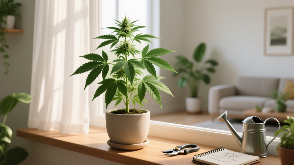 The 7-Day Indoor Cannabis Growth Accelerator: How to Grow a Healthy Weed Plant Indoors Fast—Without Nutrient Burn, Stretching, or Light Stress (Backed by UC Davis Horticulture Trials)