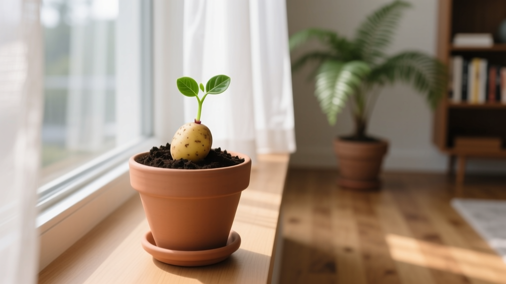 You Don’t Need a Garden: The Fast-Growing Indoor Potato Vine Method That Works in 7 Days (No Soil, No Green Thumb Required)