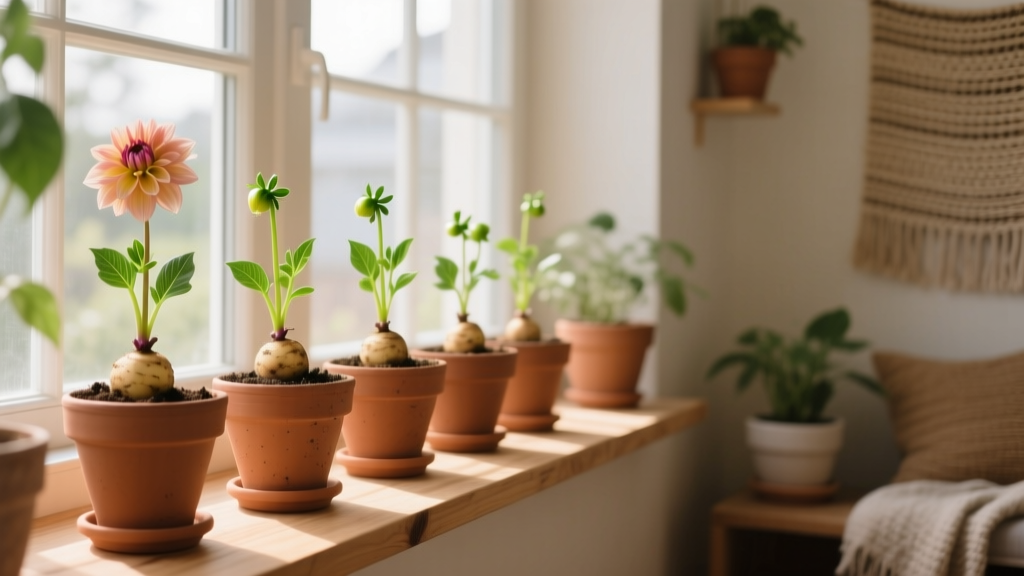 Stop Waiting for Summer: The Exact 7-Day Indoor Dahlia Start Method That Produces 12+ Inch Stems by Week 3 (No Heat Mats or Grow Lights Required)