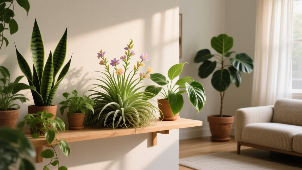 Can flowering air plants live in low light? The truth about bloom failure, leaf browning, and how to keep your Tillandsia thriving—even in dim corners—without grow lights or costly upgrades.